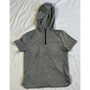 MSX by Michael Strahan Boys Hooded Short Sleeve Shirt Size Medium 10/12